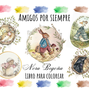 Amigos por Siempre - Libro para colorear
