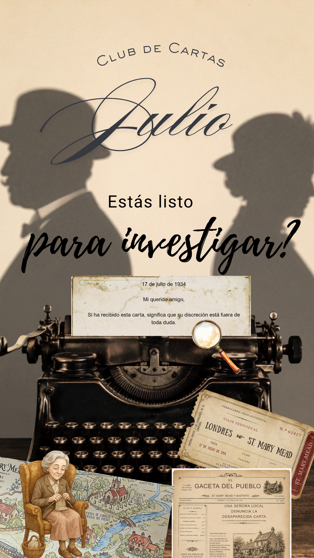 Club de Cartas Mes de Junio - Agatha Christie - Image 2