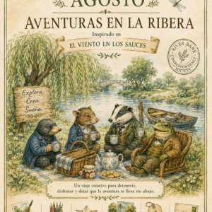 Mail Club de Agosto - Aventuras en la Ribera - Digital